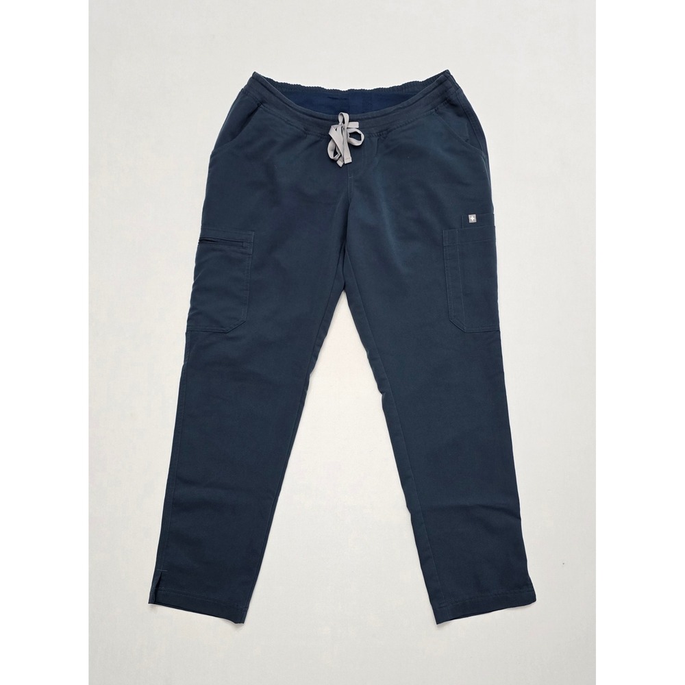 FIGS Yola Maternity Scrub Pants Navy Blue Technical Collection Medium W22SW2033